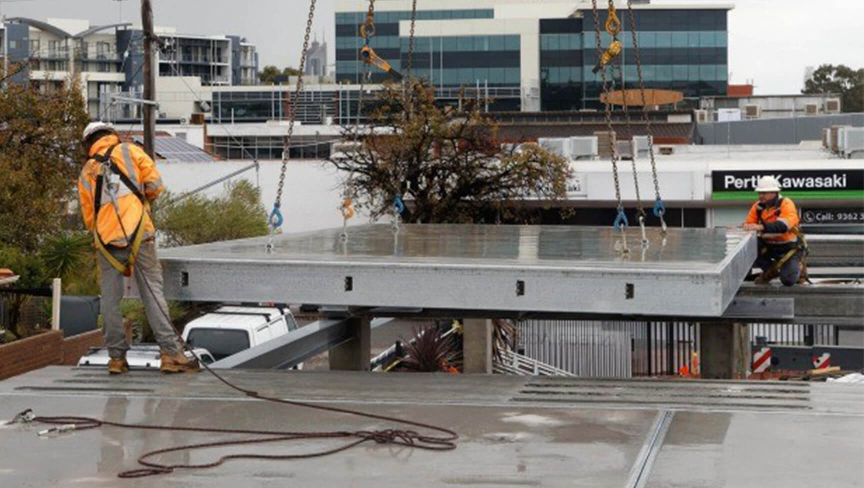 Speedfloor Contributes to Transportable Car Park System Speedfloor