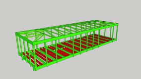 SPEEDFLOOR® Steel Joist System Features in Modular Home Design