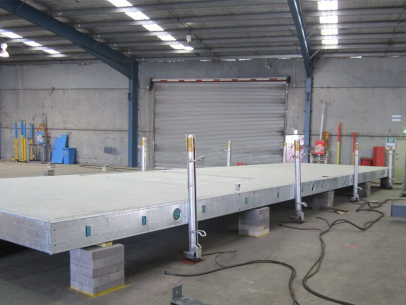 Transportable Concrete Floor Speedfloor