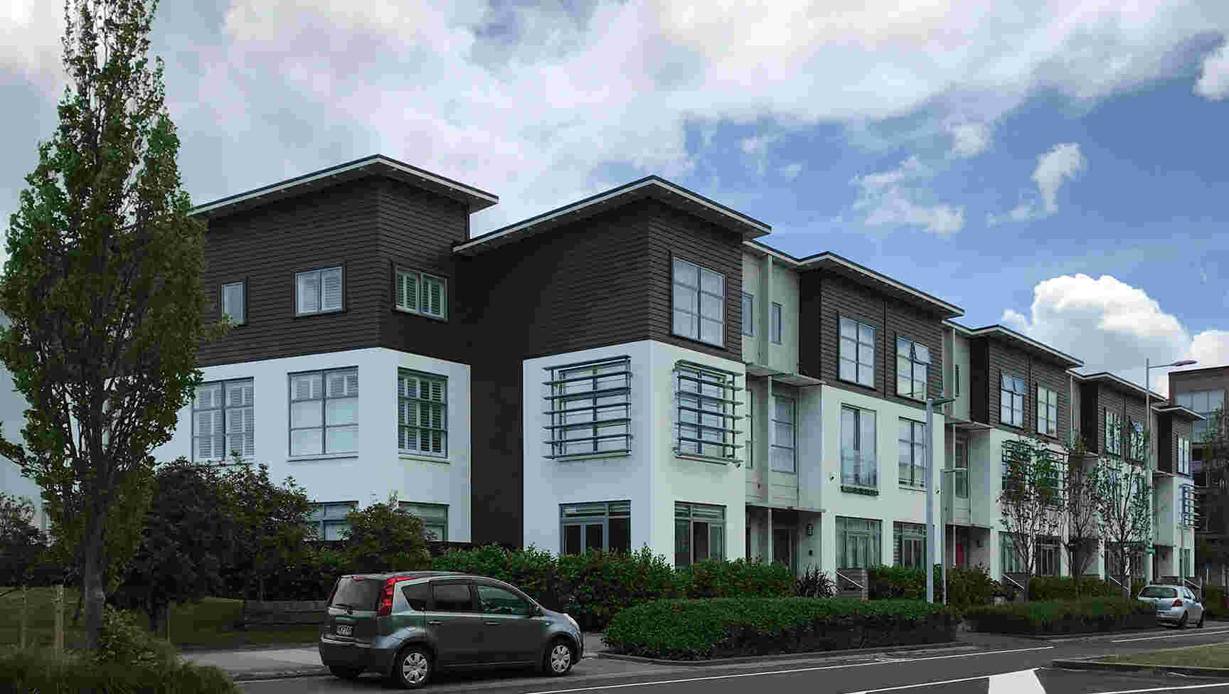 Hobsonville Terraced Apartments, Hobsonville Point