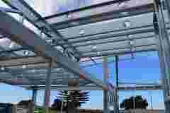 SPEEDFLOOR® Steel Joist System in Architecturally Designed Home