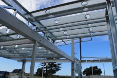 SPEEDFLOOR® Steel Joist System in Architecturally Designed Home