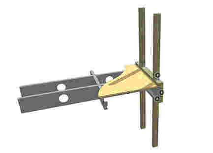 Speedfloor Steel Joist Ext Wall GIB Handybrac